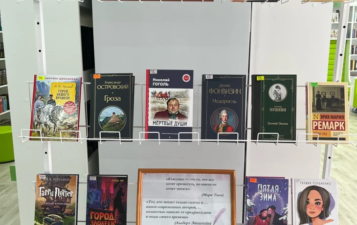 Книжная выставка «Классика и современность» Книжная выставка «Классика и современность»